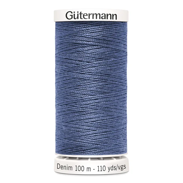 Denimtråd 100m Polyester – 6075