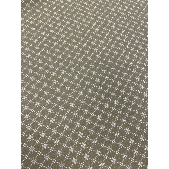 Jacquardtyg småmönstrad – Grön