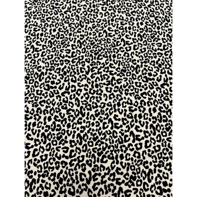 Mönstrad bomullstrikå – Leopard