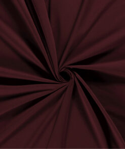 Alternative view of Enfärgad bomullstrikå - Vinröd/118