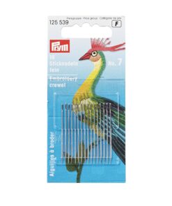 Brodernål Nr.7 - 0,7*38mm 16st