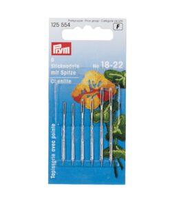 Brodernål Nr.18-22 - 6st