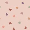 Joggingtyg - Rosa botten med hjärtan