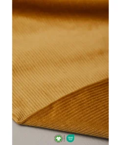 Organic Kora Corduroy - Dry Mustard